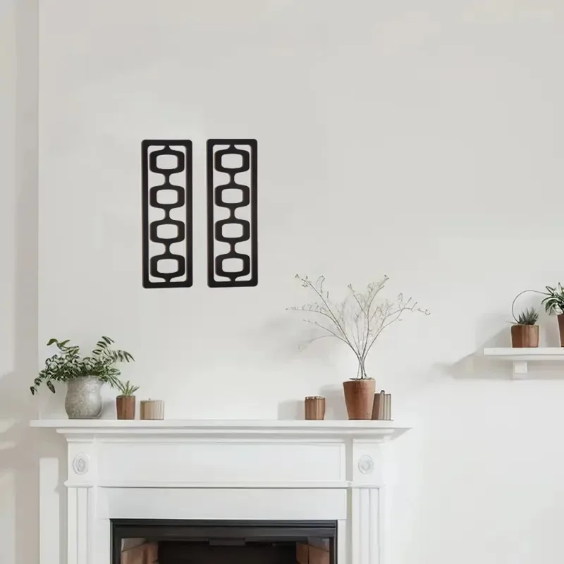 Interior Design Warm - 2개 세트 따뜻한 중세 스타일 나무