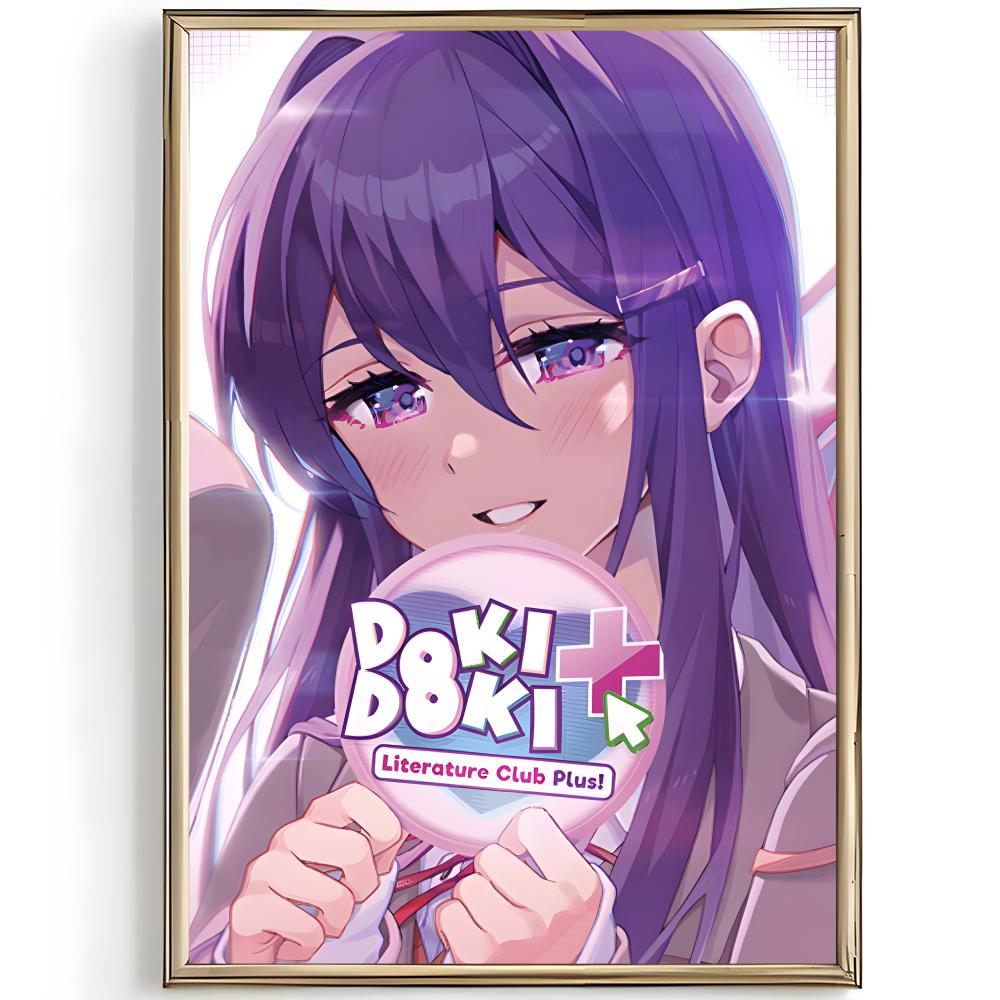 인디 허러 게임 D-Doki Doki Literatur - Interior Design Poster 리뷰 및 가격
