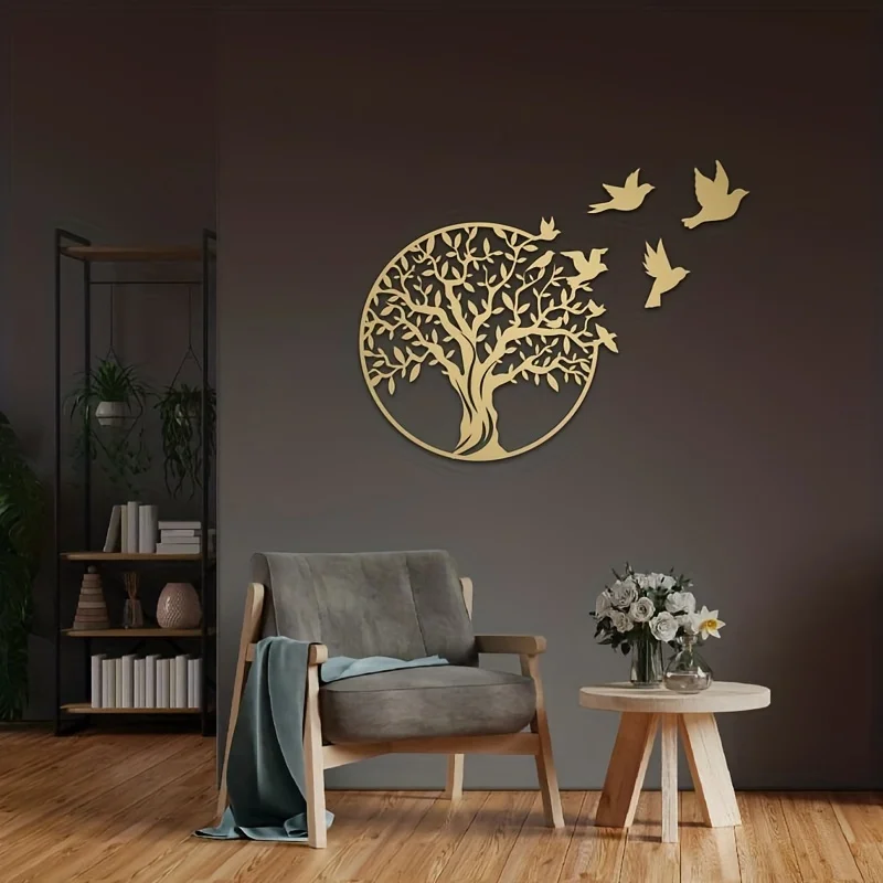 CIFbuy 생명의 예술 나무 야외 안뜰 장식 금속 공 - Interior Design Home 리뷰 및 가격