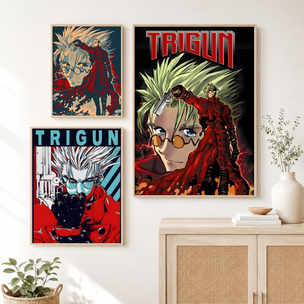 TRIGUN STAMPEDE 포스터 룸 홈 인테리어 인 - Interior Design Poster 리뷰 및 가격