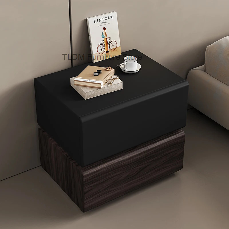 북유럽풍 고급 원목 화이트 모던 침대 옆 테이블, 니치 - Interior Design Luxury House 리뷰 및 가격
