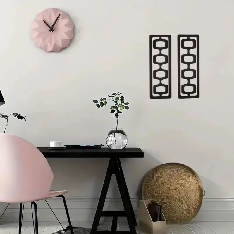 2개 세트 따뜻한 중세 스타일 나무 벽 장식 패널 아늑 - Interior Design Warm 리뷰 및 가격