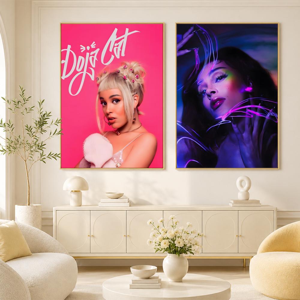 새로운 팝 래퍼 Doja Cat 싱글 포스터 룸 홈 인 - Interior Design Poster 리뷰 및 가격
