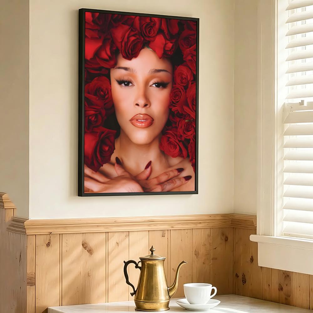 새로운 팝 래퍼 Doja Cat 싱글 포스터 룸 홈 인 - Interior Design Poster 리뷰 및 가격