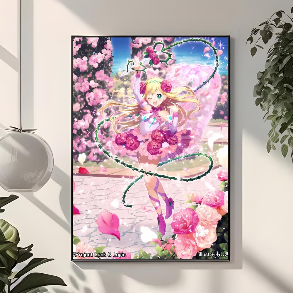 마법의 카드 게임 H-Hina Logic From Lu - Interior Design Poster 리뷰 및 가격
