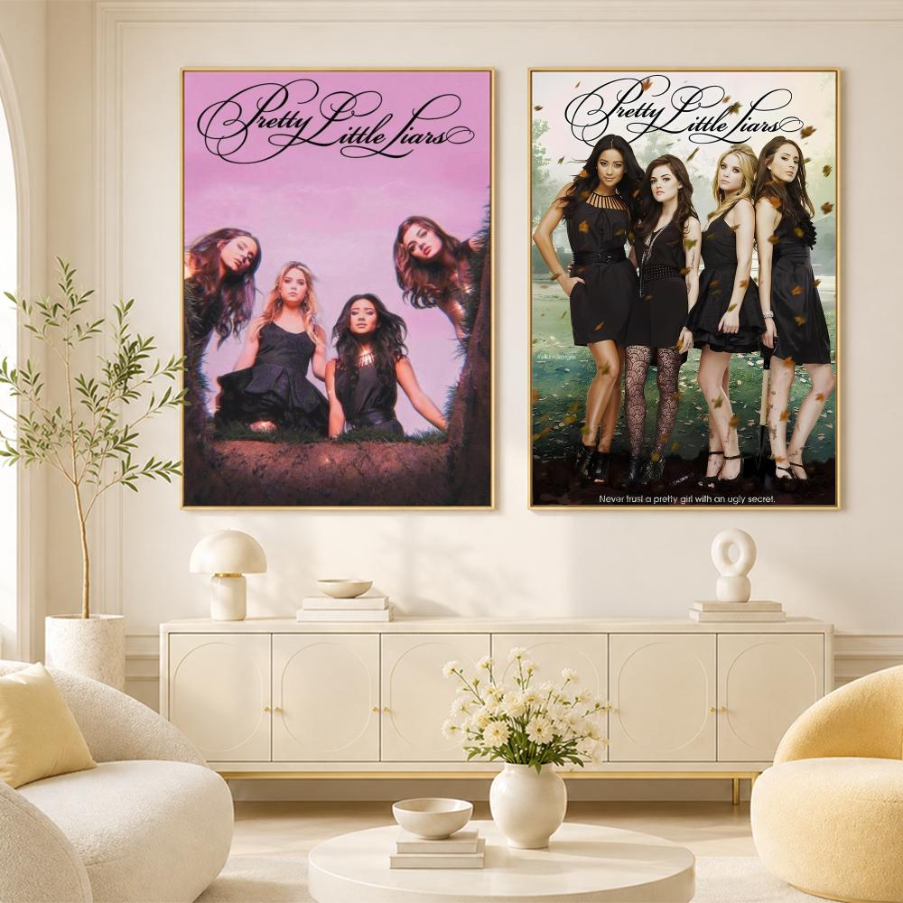 TV 프리티 리틀 리어스 포스터 룸 홈 데코레이션 인테 - Interior Design Poster 리뷰 및 가격
