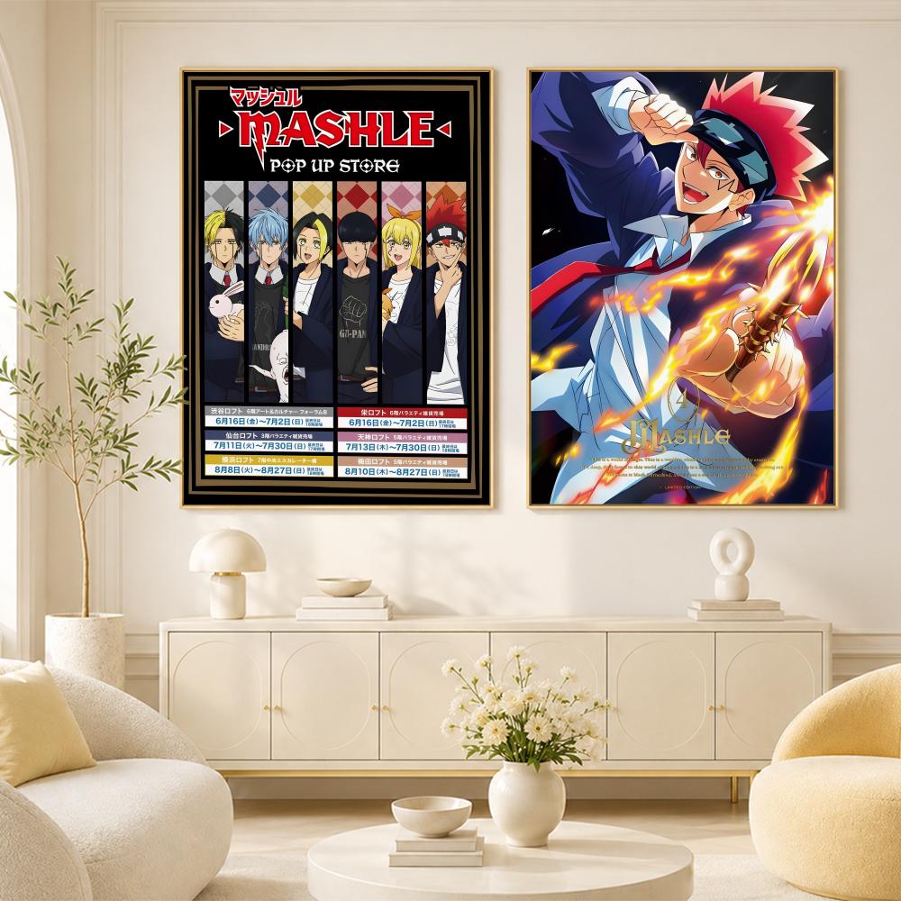 Mashle Magic and Muscles 애니메이션 - Interior Design Poster 리뷰 및 가격