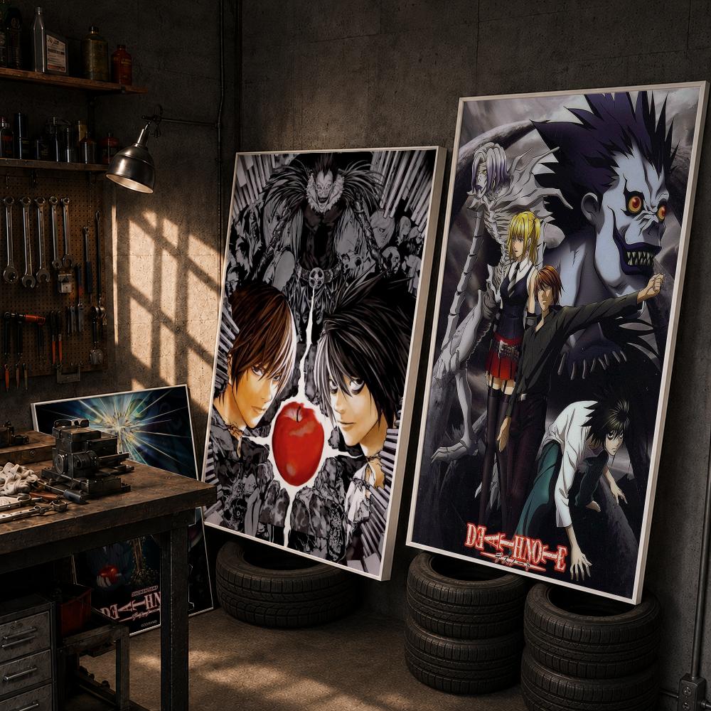 애니메이션 D-데스 노트 포스터 HD 룸 장식 홈 인테 - Interior Design Poster 리뷰 및 가격
